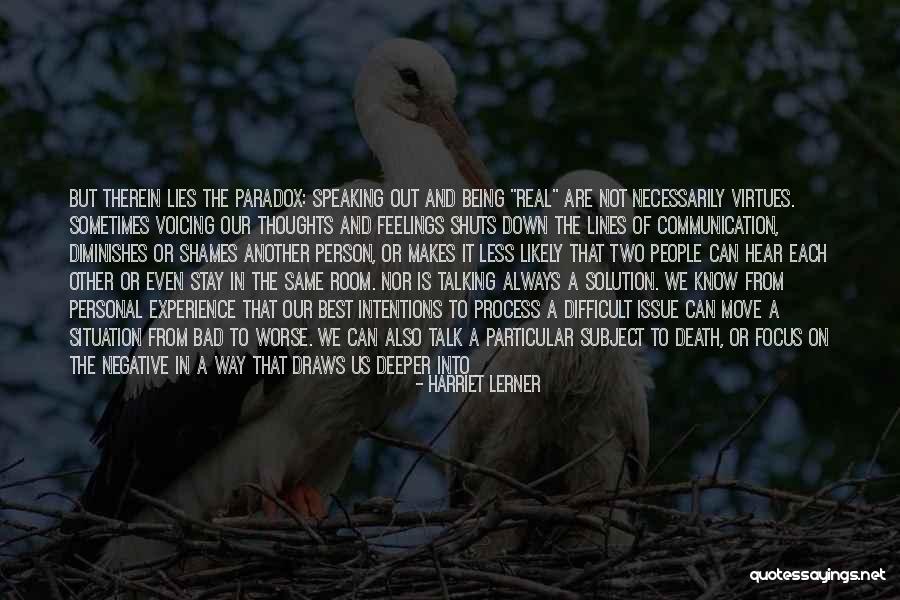 Prognosticate In A Sentence Quotes By Harriet Lerner Prognosticate In A Sentence Quotes By Harriet Lerner