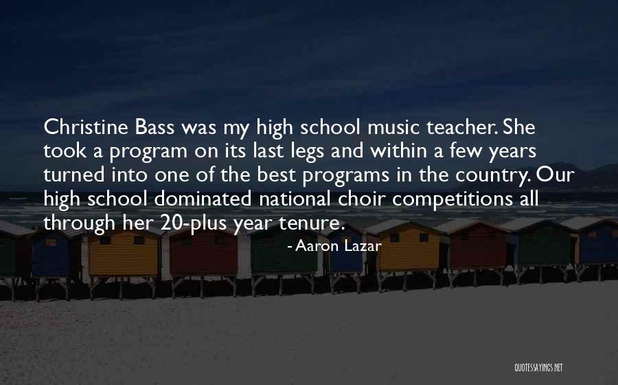 Program Music Quotes By Aaron Lazar