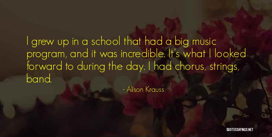 Program Music Quotes By Alison Krauss