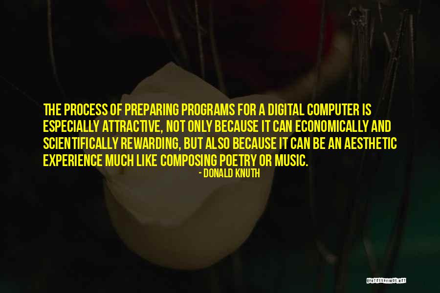 Program Music Quotes By Donald Knuth