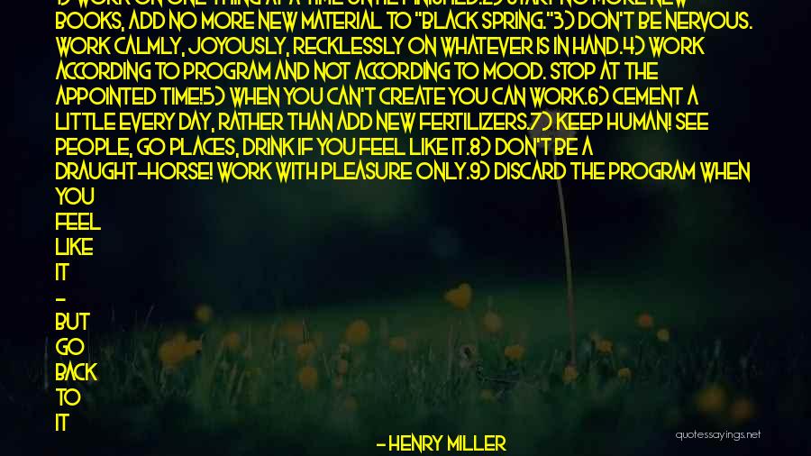 Program Music Quotes By Henry Miller