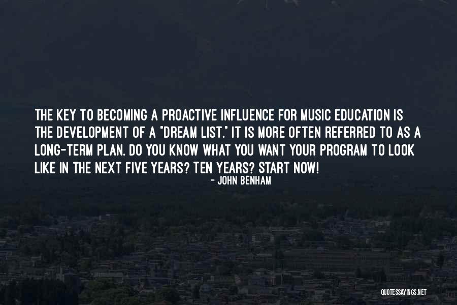 Program Music Quotes By John Benham