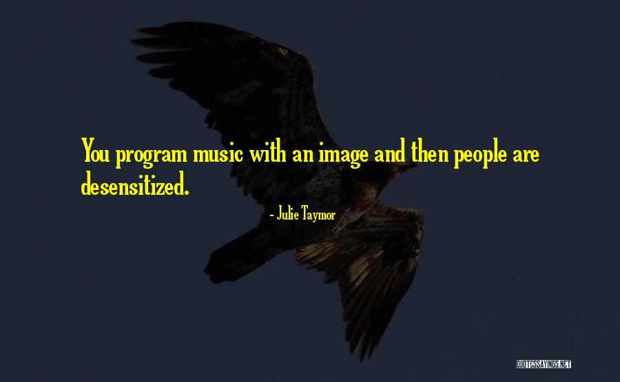 Program Music Quotes By Julie Taymor