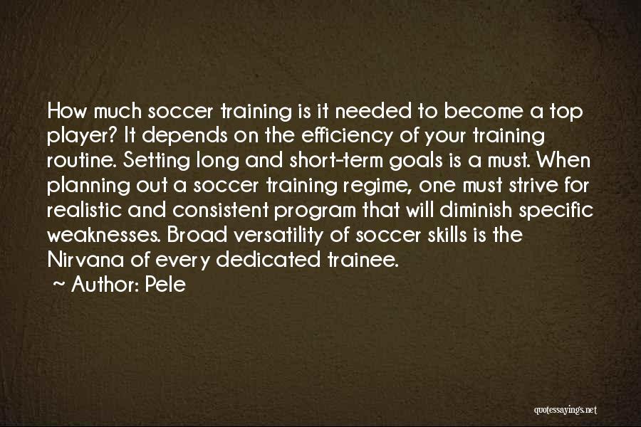 Program Planning Quotes By Pele