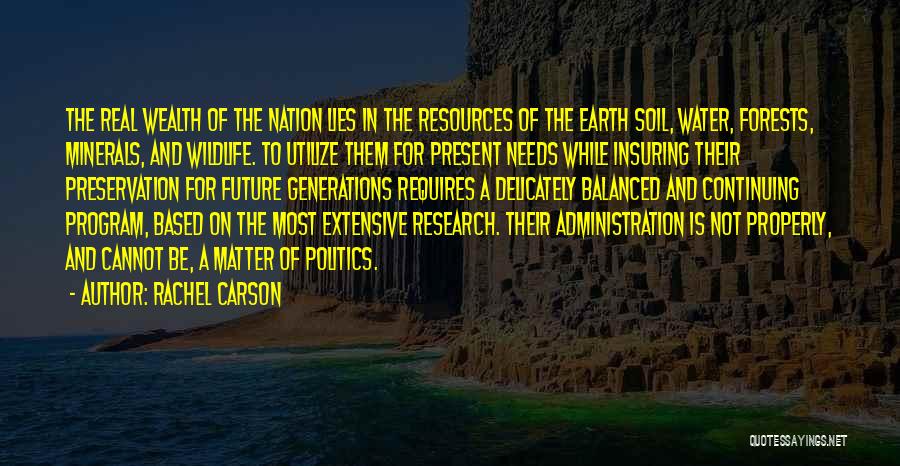 Program Quotes By Rachel Carson