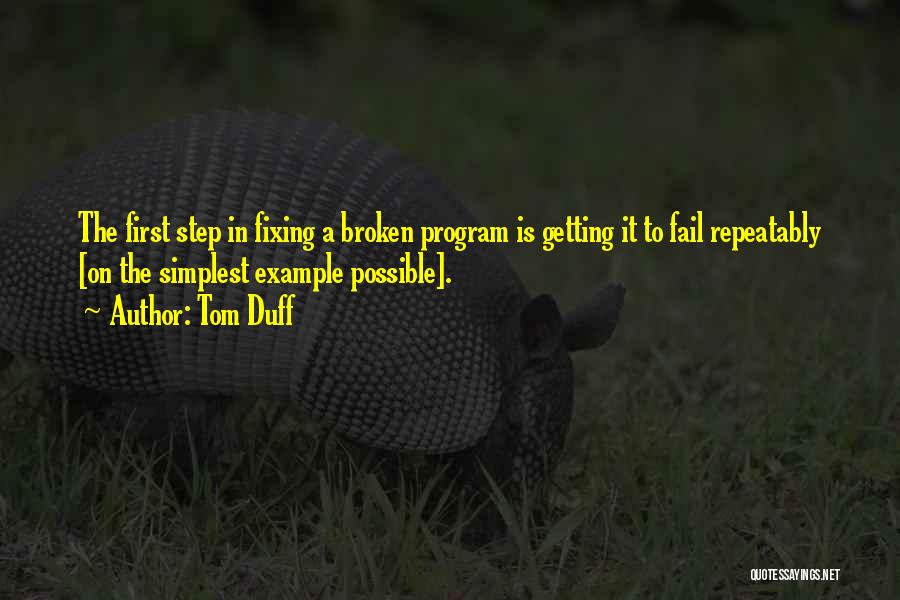Program Quotes By Tom Duff