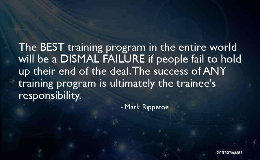 Program Success Quotes By Mark Rippetoe Program Success Quotes By Mark Rippetoe
