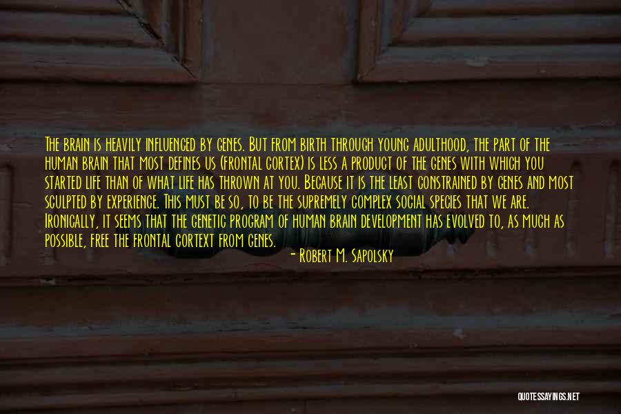 Program That Started Quotes By Robert M. Sapolsky Program That Started Quotes By Robert M. Sapolsky