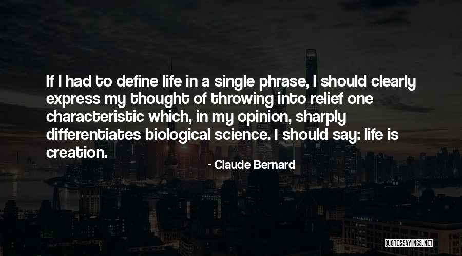 Programmatically Synonym Quotes By Claude Bernard Programmatically Synonym Quotes By Claude Bernard