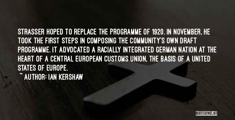 Programme Quotes By Ian Kershaw