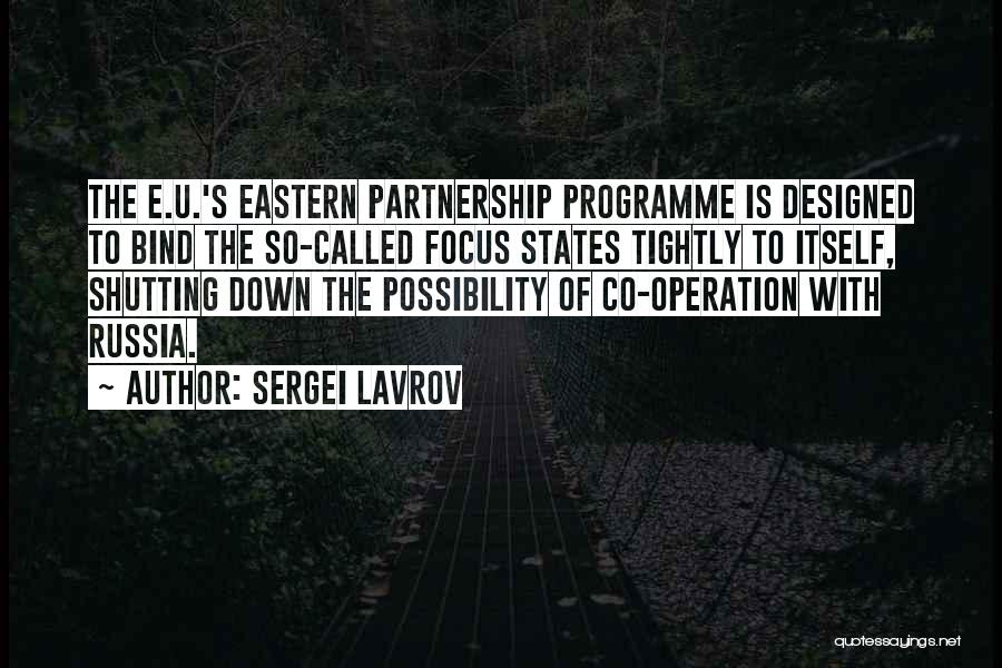 Programme Quotes By Sergei Lavrov