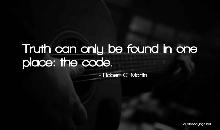 Programming Code Quotes By Robert C. Martin Programming Code Quotes By Robert C. Martin