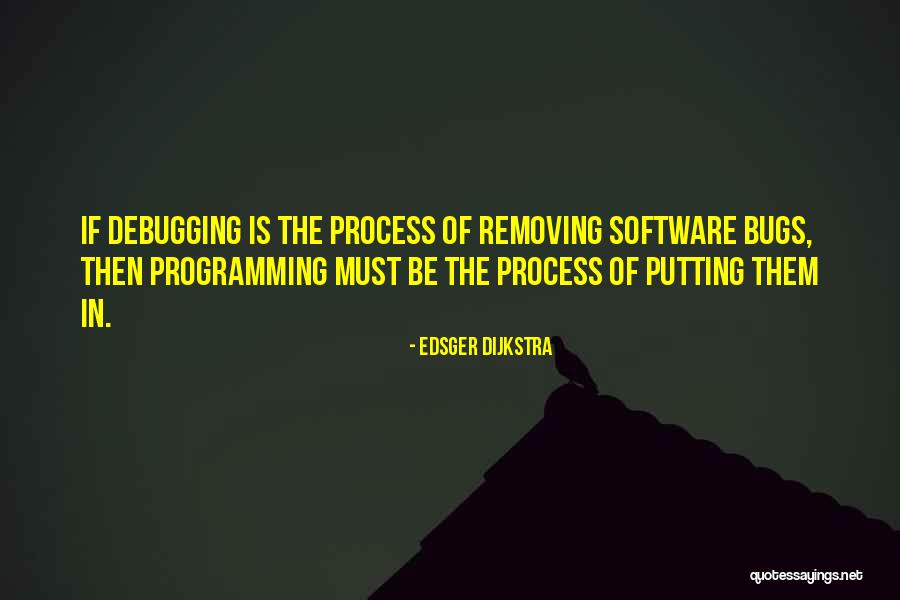 Programming Debugging Quotes By Edsger Dijkstra Programming Debugging Quotes By Edsger Dijkstra
