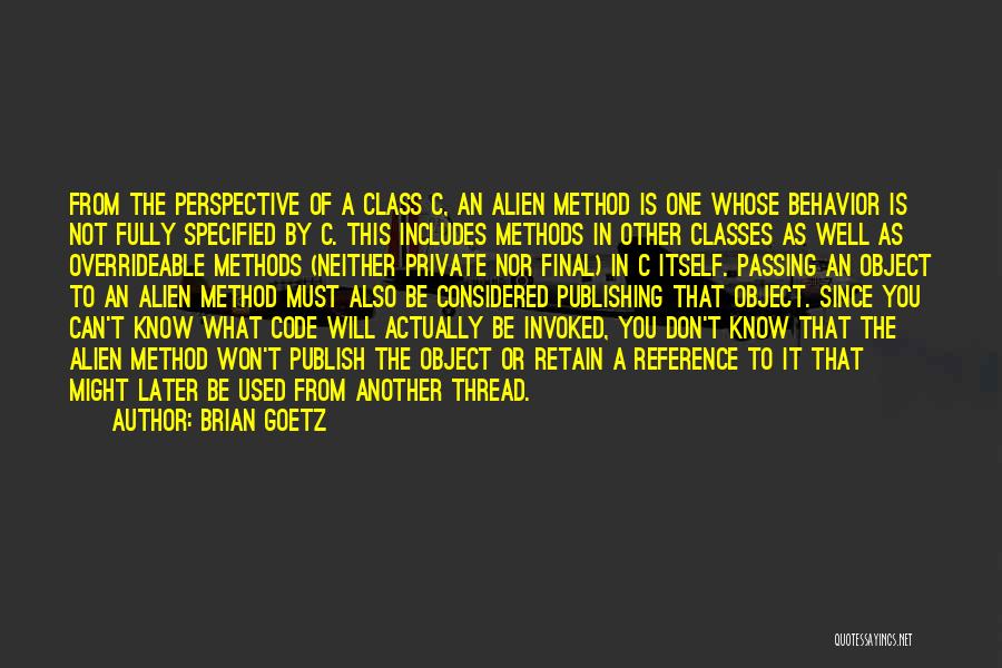 Programming In Java Quotes By Brian Goetz