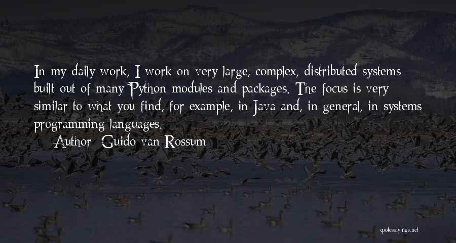 Programming In Java Quotes By Guido Van Rossum