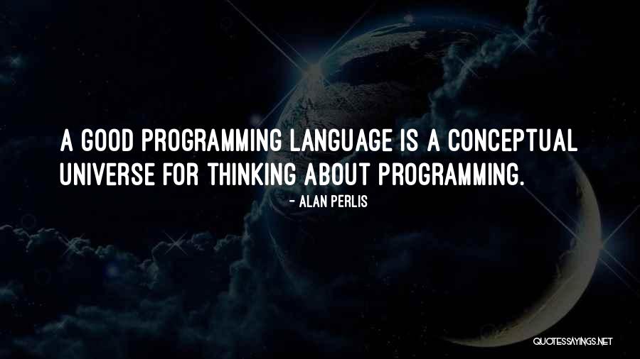 Programming Language Quotes By Alan Perlis