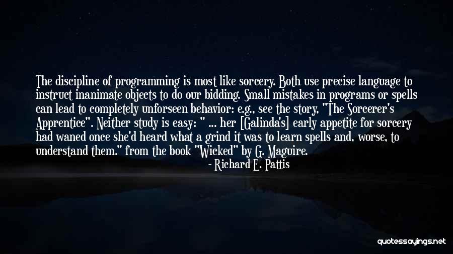 Programming Language Quotes By Richard E. Pattis Programming Language Quotes By Richard E. Pattis