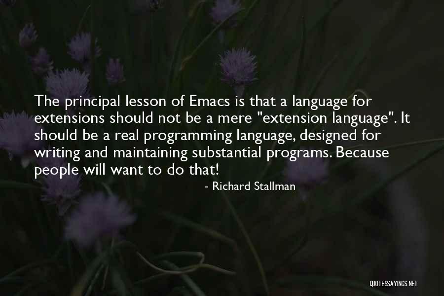 Programming Language Quotes By Richard Stallman Programming Language Quotes By Richard Stallman