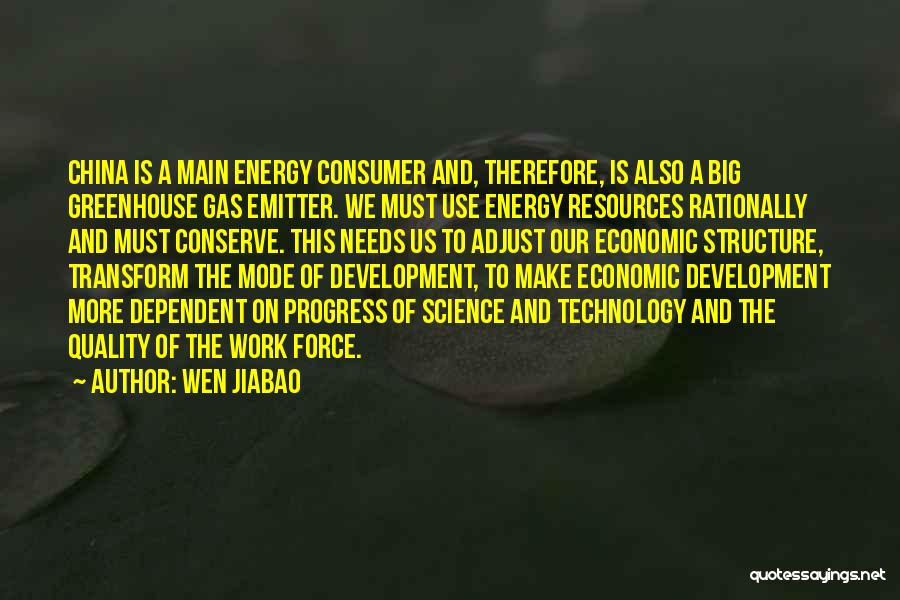 Progress And Development Quotes By Wen Jiabao