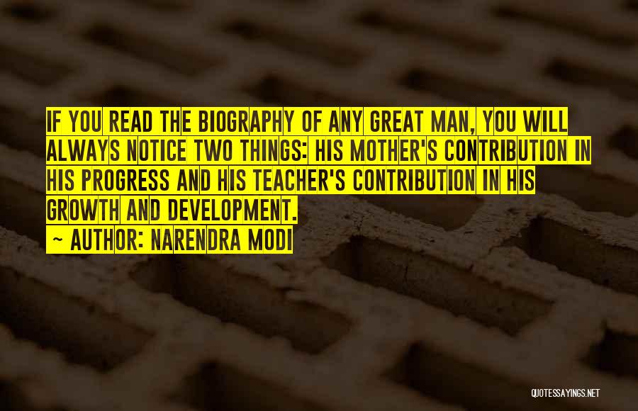 Progress And Growth Quotes By Narendra Modi