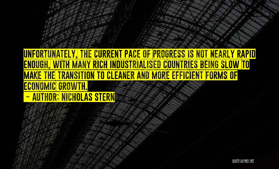 Progress And Growth Quotes By Nicholas Stern