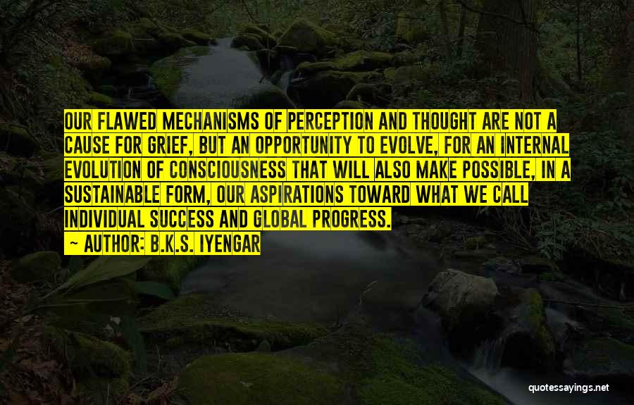 Progress And Success Quotes By B.K.S. Iyengar