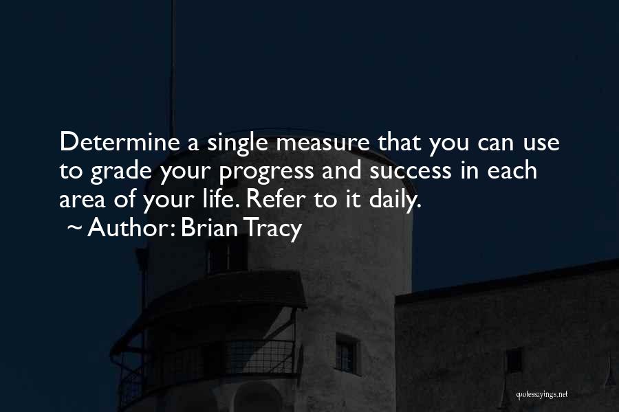 Progress And Success Quotes By Brian Tracy