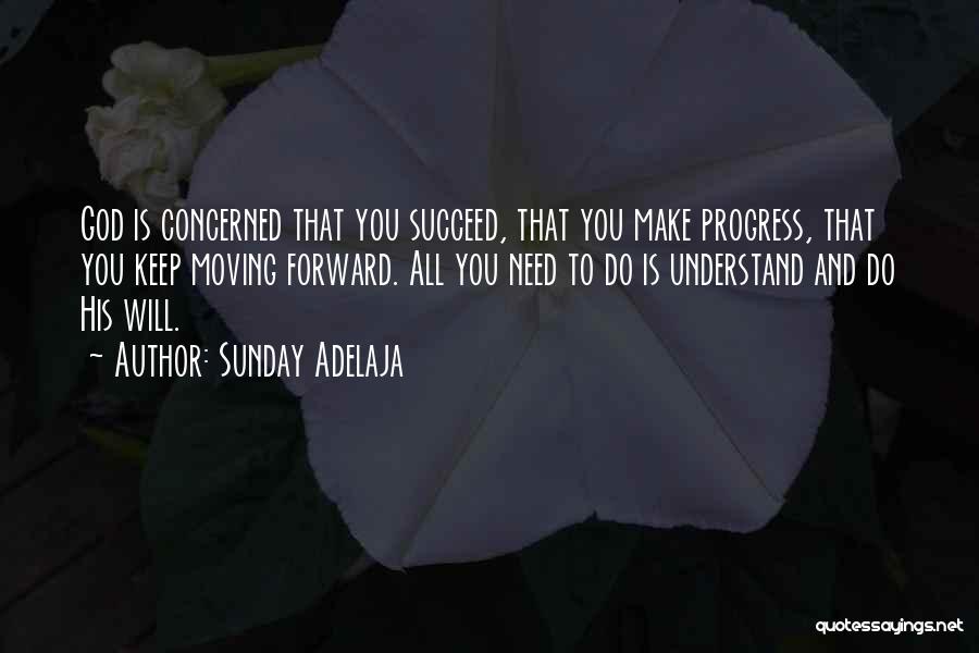 Progress And Success Quotes By Sunday Adelaja