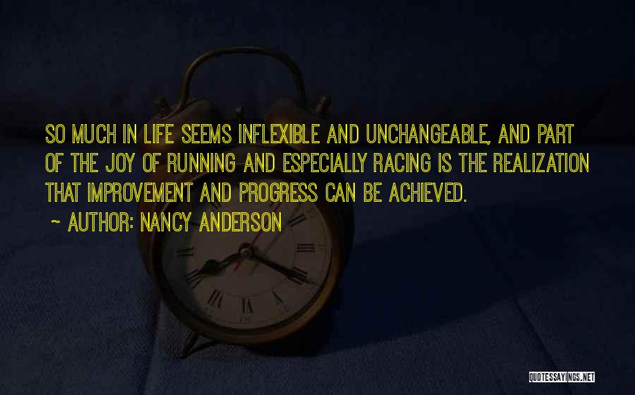 Progress Improvement Quotes By Nancy Anderson