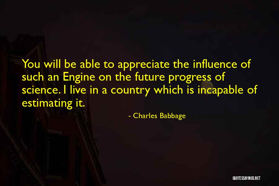 Progress In Science Quotes By Charles Babbage