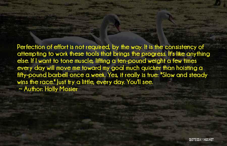 Progress Is Slow Quotes By Holly Mosier