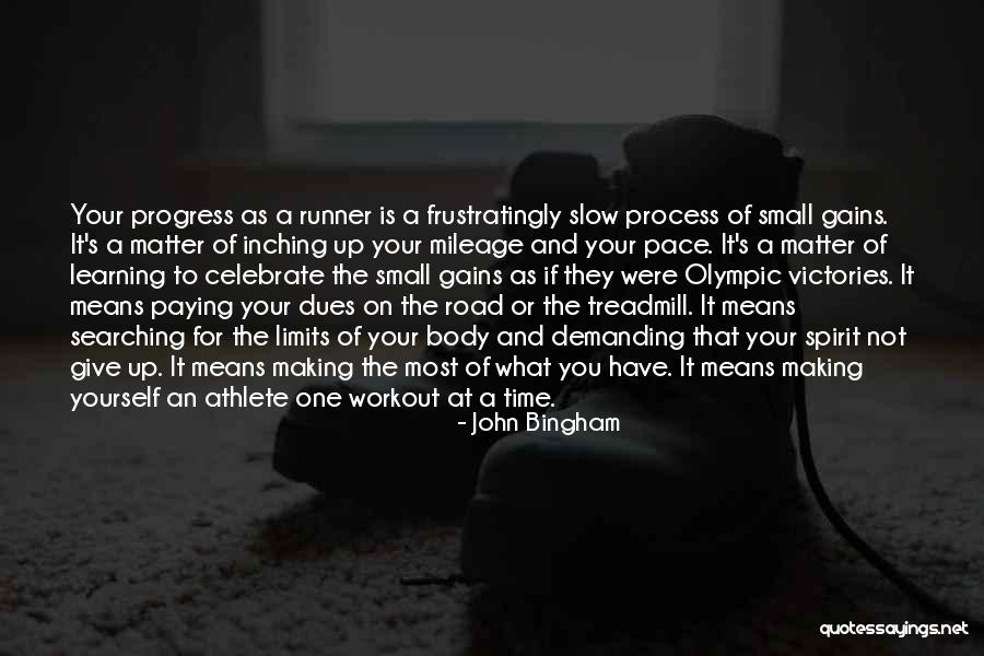 Progress Is Slow Quotes By John Bingham