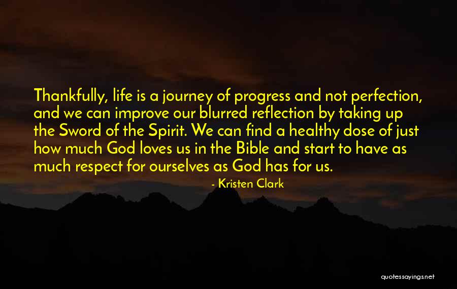 Progress Not Perfection Quotes By Kristen Clark