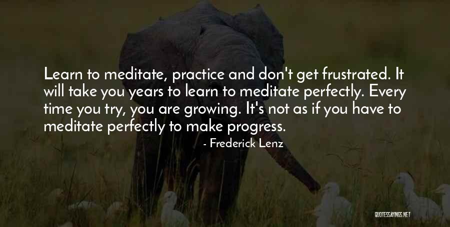 Progress Quotes By Frederick Lenz Progress Quotes By Frederick Lenz