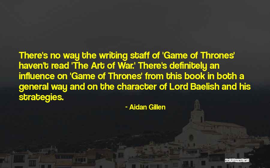 Progress Self Mastery Quotes By Aidan Gillen Progress Self Mastery Quotes By Aidan Gillen