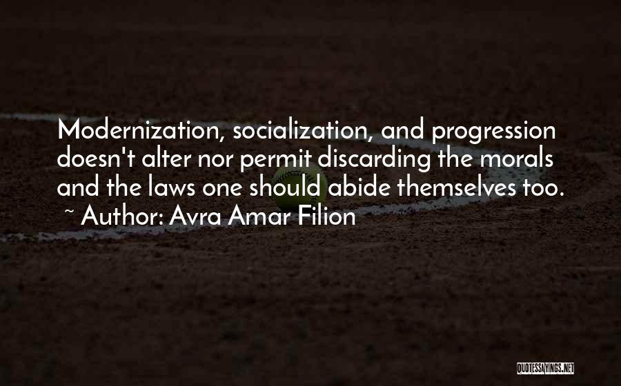Progression Quotes By Avra Amar Filion