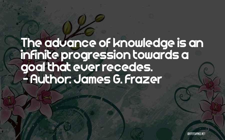 Progression Quotes By James G. Frazer