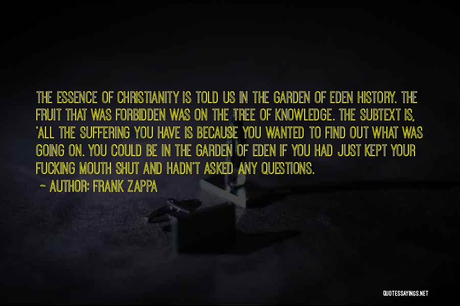 Progressive Christianity Quotes By Frank Zappa