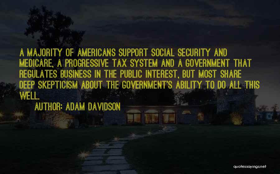 Progressive Tax Quotes By Adam Davidson