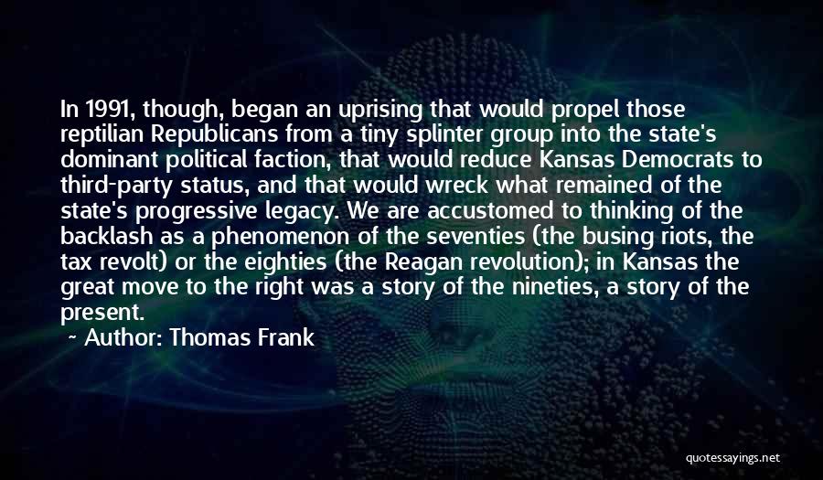 Progressive Tax Quotes By Thomas Frank