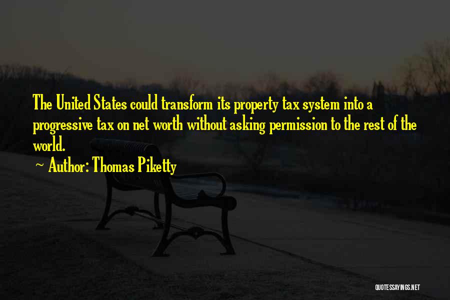 Progressive Tax Quotes By Thomas Piketty