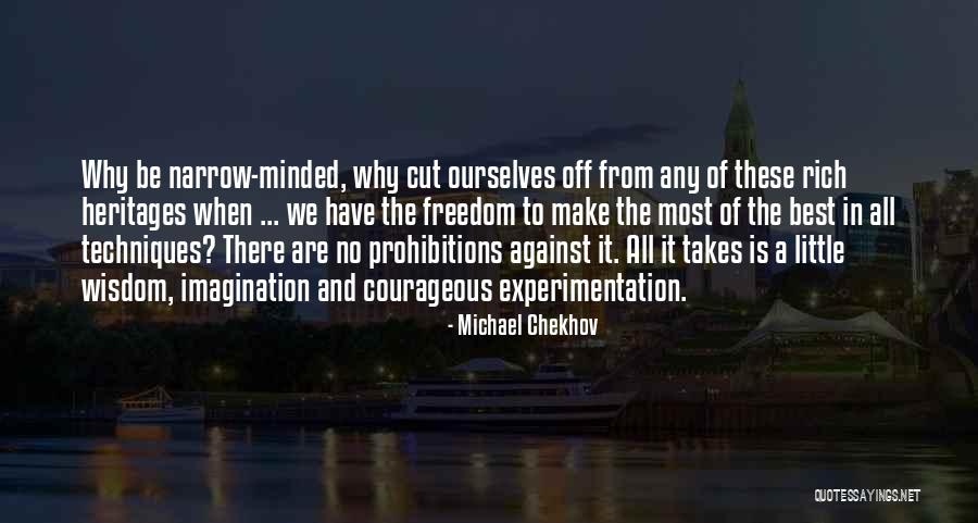 Prohibitions Quotes By Michael Chekhov Prohibitions Quotes By Michael Chekhov