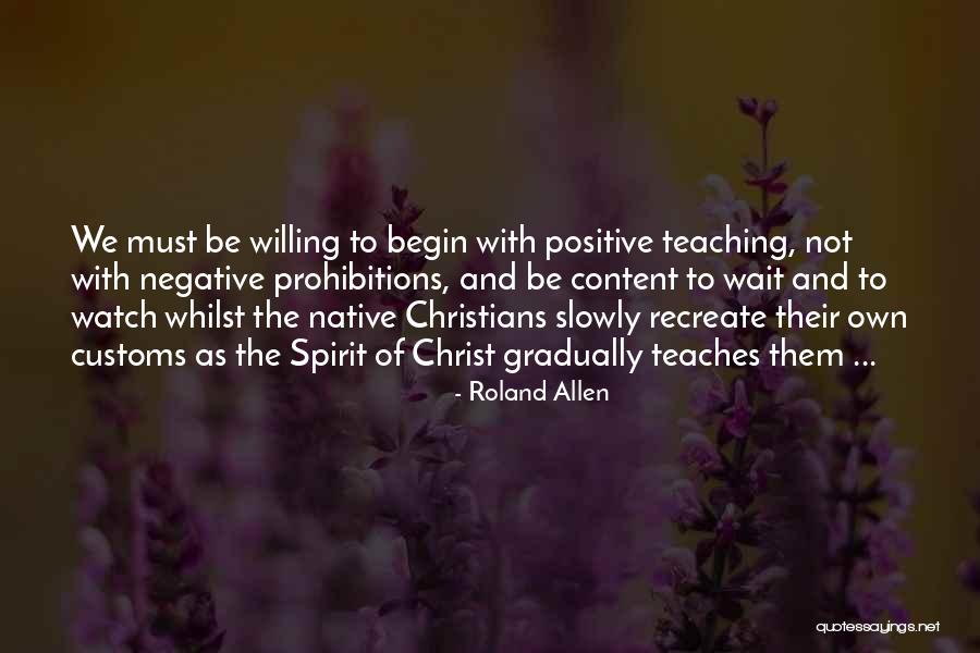 Prohibitions Quotes By Roland Allen Prohibitions Quotes By Roland Allen