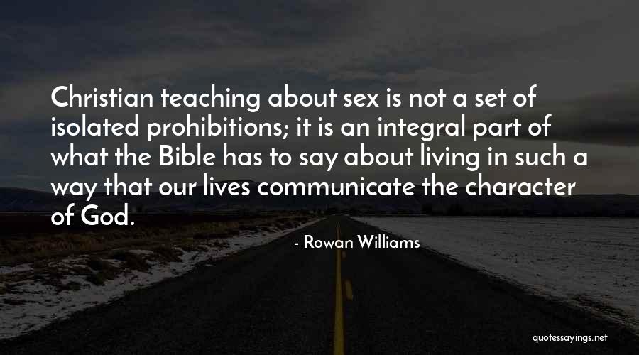 Prohibitions Quotes By Rowan Williams Prohibitions Quotes By Rowan Williams