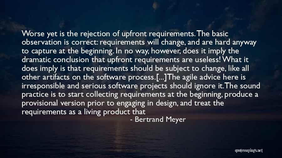 Project And Process Quotes By Bertrand Meyer Project And Process Quotes By Bertrand Meyer