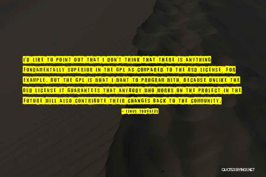 Project And Program Quotes By Linus Torvalds Project And Program Quotes By Linus Torvalds