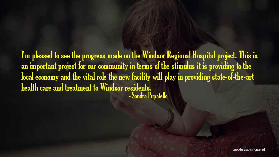 Project Health Quotes By Sandra Pupatello Project Health Quotes By Sandra Pupatello