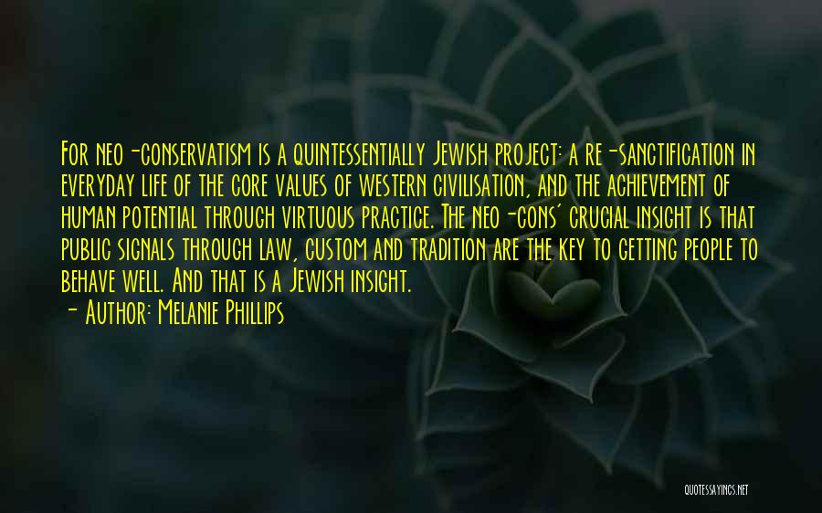 Project Quotes By Melanie Phillips