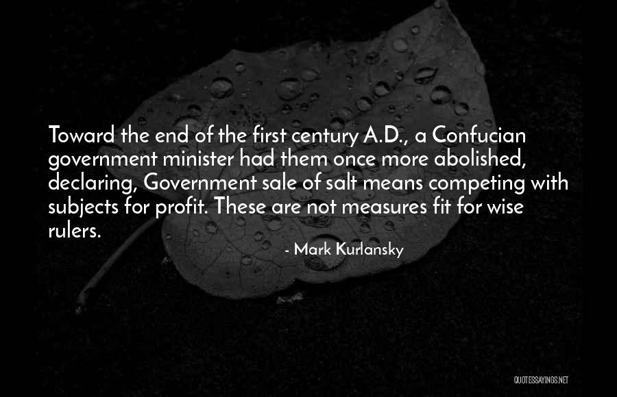 Project Scope Quotes By Mark Kurlansky