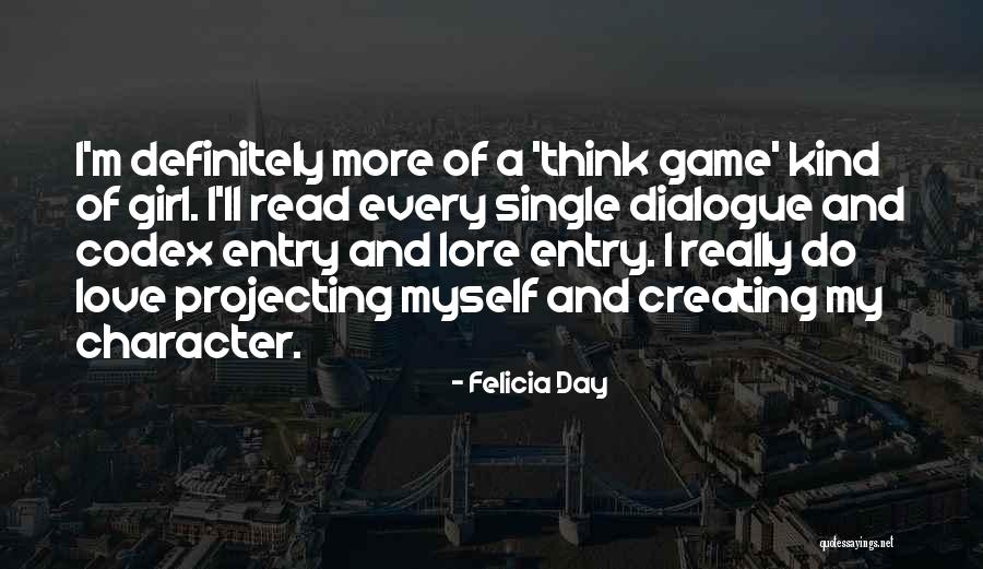 Projecting Love Quotes By Felicia Day Projecting Love Quotes By Felicia Day